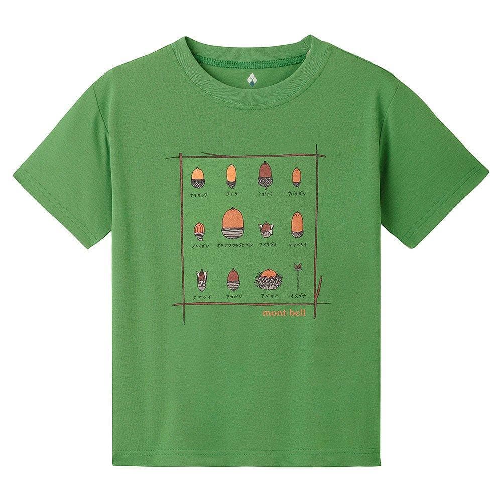 Montbell Japan 2025 Summer New Outdoor Round Neck Cotton Short-sleeved T-shirt Printing Men and Women Couples cm