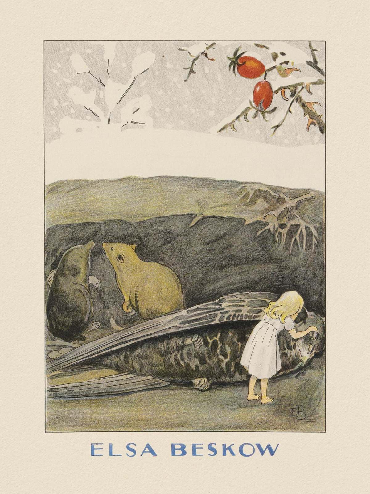 Poster - Elsa Beskow Illustration