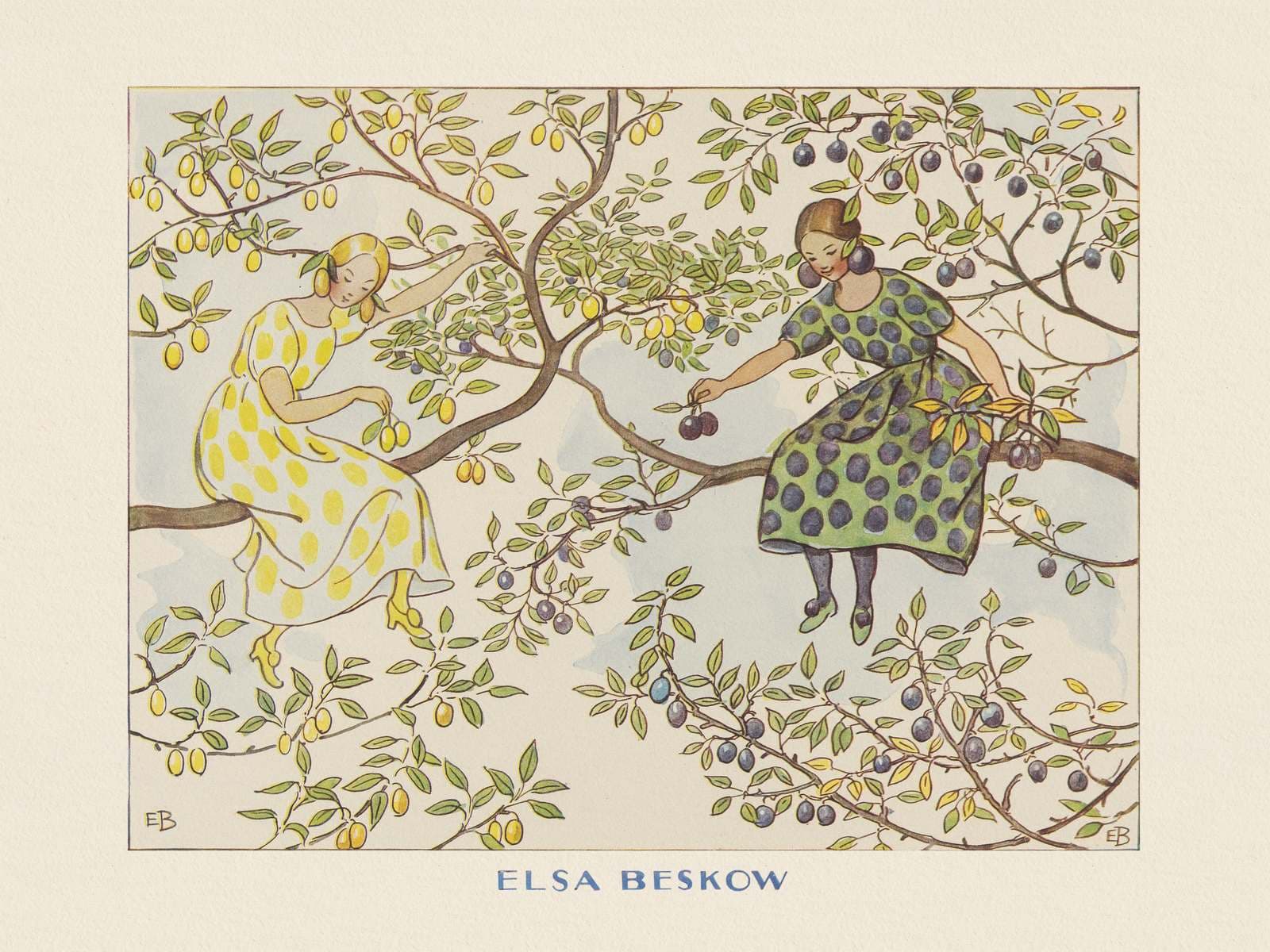 Poster - Elsa Beskow Artwork