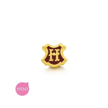 999 Gold Hogwarts School Charm
