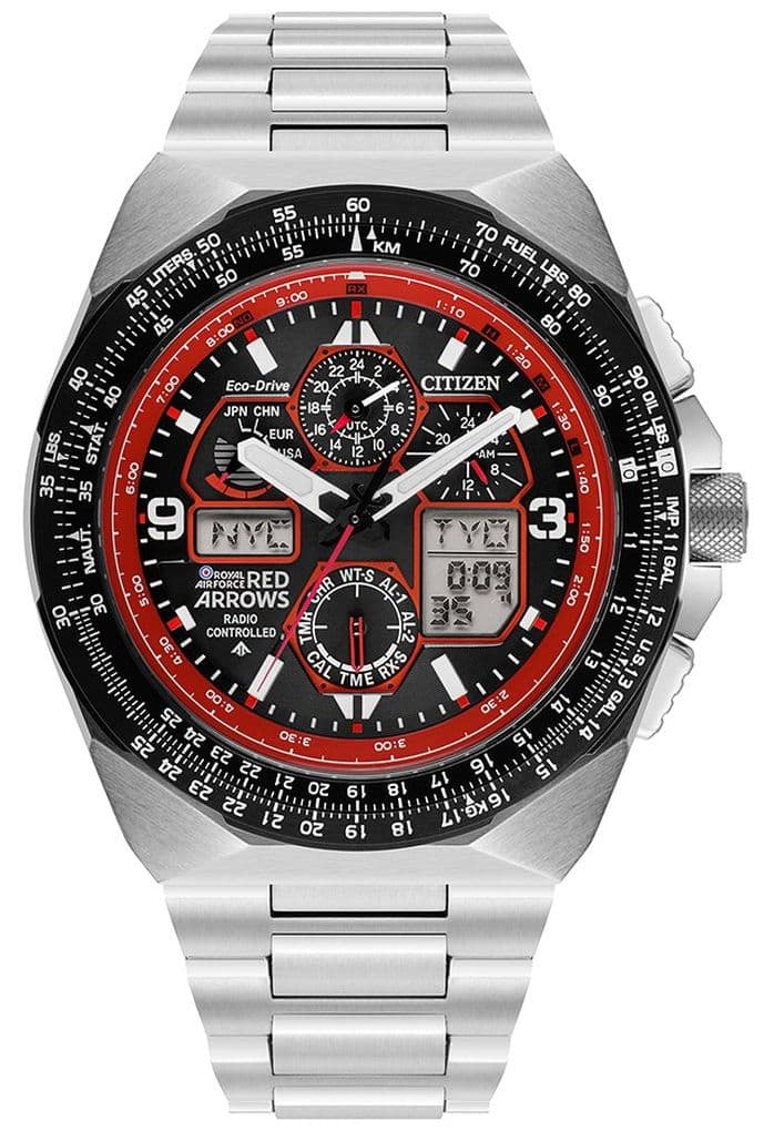 Citizen Red Arrows Limited Edition Radio Controlled Skyhawk Watch
