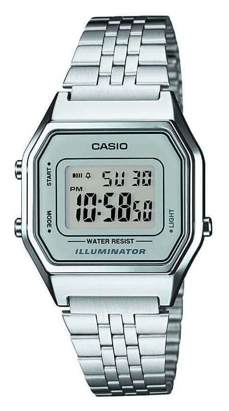 Casio Vintage Illuminator (28.6mm) Digital Dial / Stainless Watch