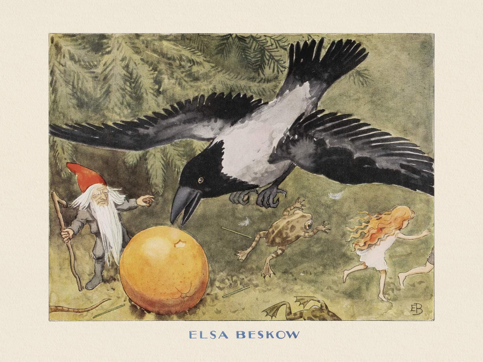 Poster - Elsa Beskow Artwork
