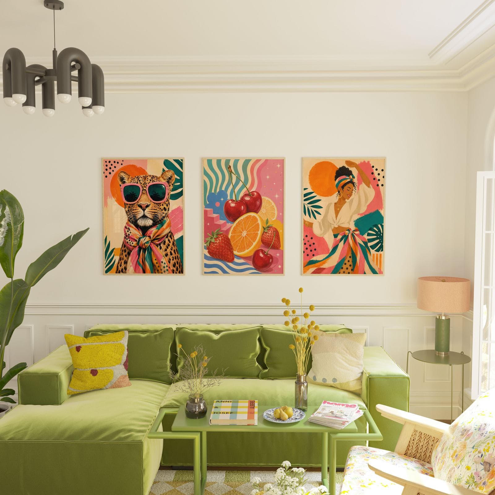 Poster – Tropical Pop - Set of 3