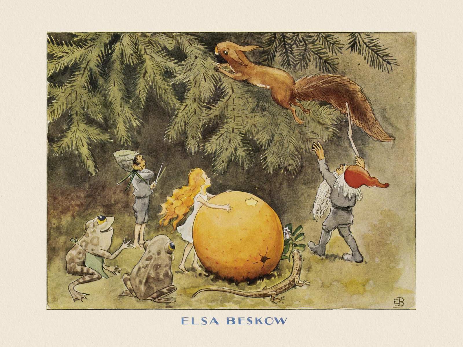 Poster - Elsa Beskow Artwork