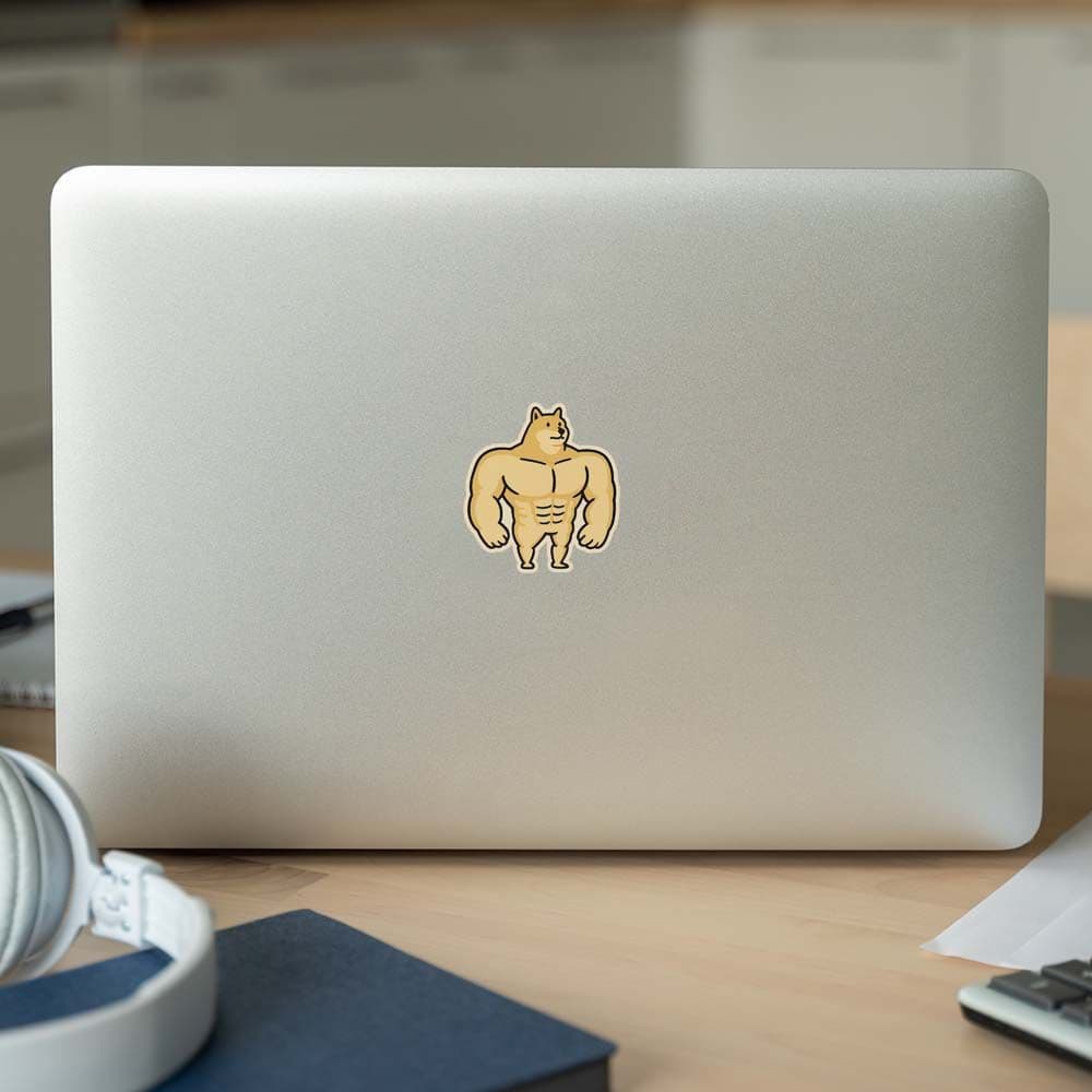 Sticker - Buff Cat - 4 Stickers
