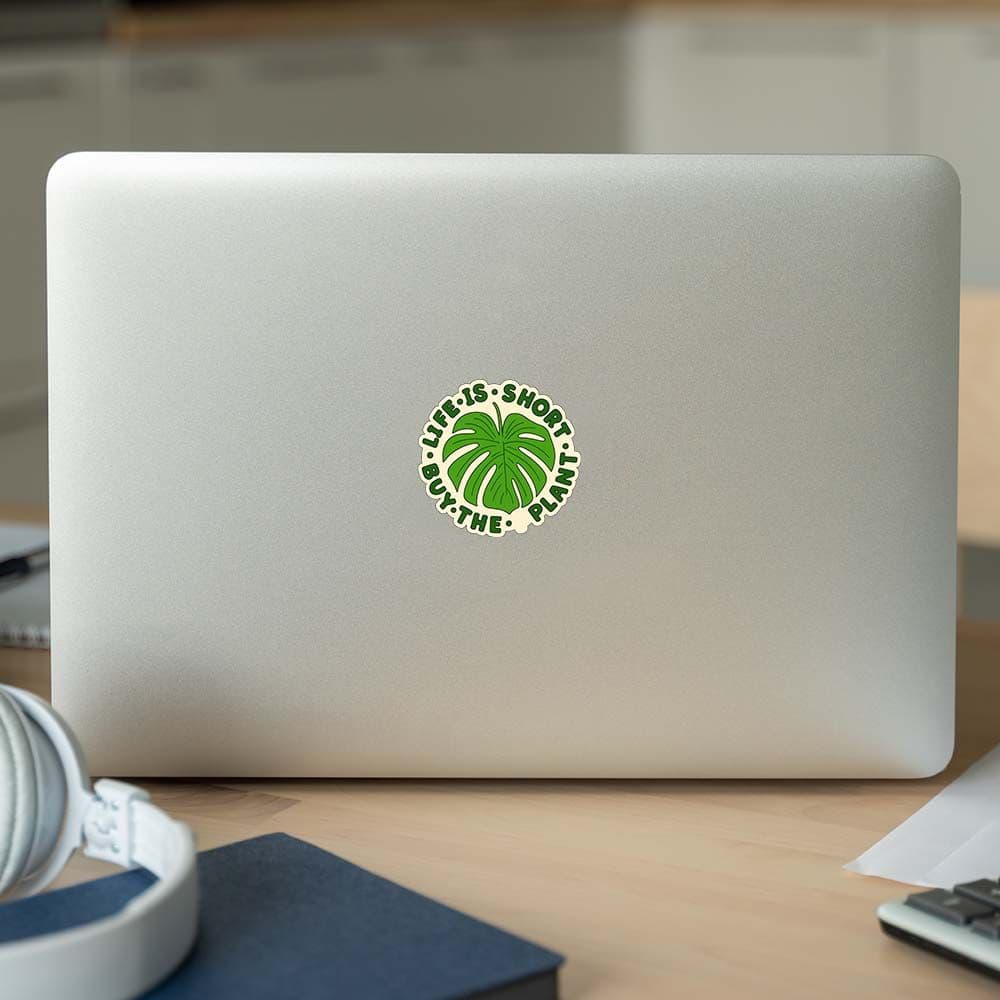 Sticker - Just a Girl Who Loves Plants - 4 Stickers